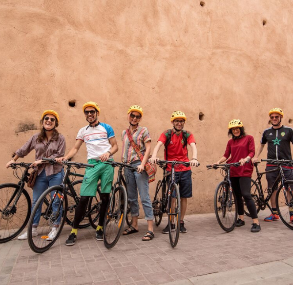 8 Days biking from the red city to the blue city