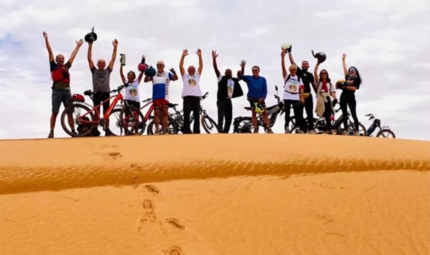 Sahara Desert Cycling Tours in Morocco with MTB, Gravel, and E-Bike Options